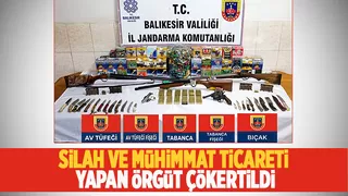 Silah ticareti yapan çete çökertildi