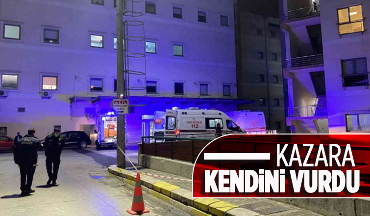 Silahını temizlerken kendini vurdu