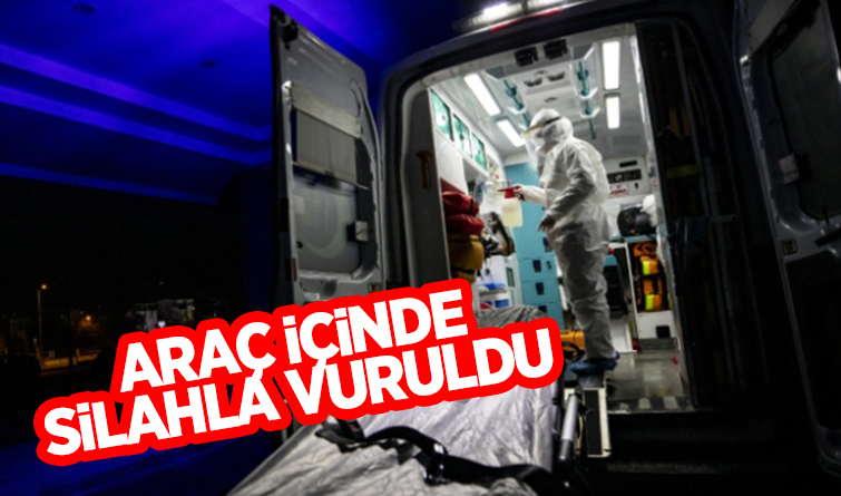 Silahla karnından vuruldu