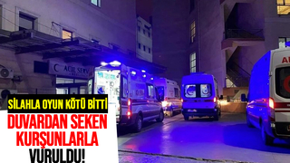 Silahla oynarken kendini vurdu