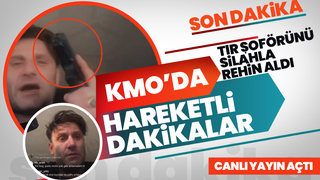 Sakaryalı Fatih B., tır şoförünü rehin alıp canlı yayın açtı