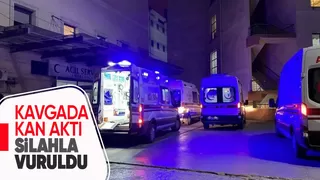 Silahla vurulan genç yaralandı
