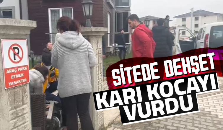  Kadın saldırgan karı kocayı vurdu