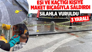 Kaçırdığı evli kadının kocası karşılarına çıkınca olanlar oldu