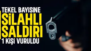 Silahlı saldırıda garson vuruldu