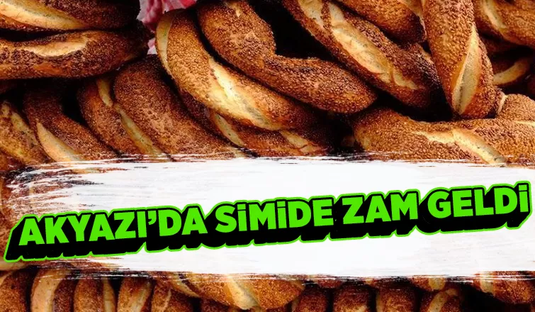 Simide zam geldi