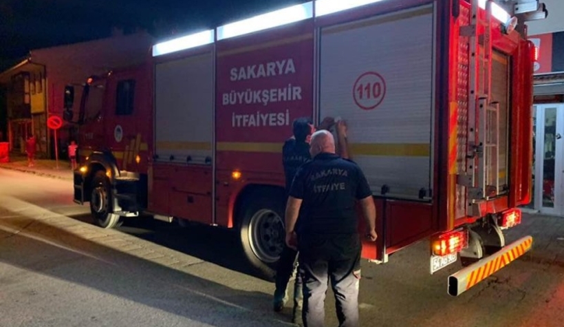 Simit fırınında yangın