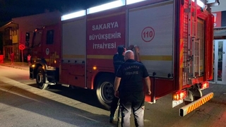 Simit fırınında yangın