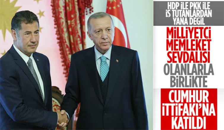 Sinan Oğan seçimde Cumhurbaşkanı Erdoğan'ı destekleyecek