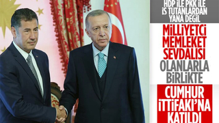 Sinan Oğan seçimde Cumhurbaşkanı Erdoğan'ı destekleyecek