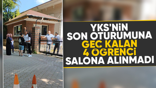 Sınava geç kalan 4 öğrenci salona alınmadı