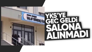 Sınava geç kalan öğrenci salona alınmadı