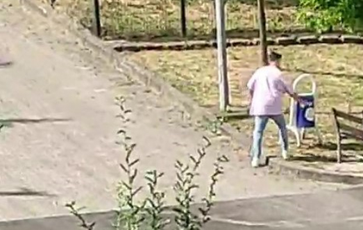 Sınava yetişemedi belgesini çöpe atttı