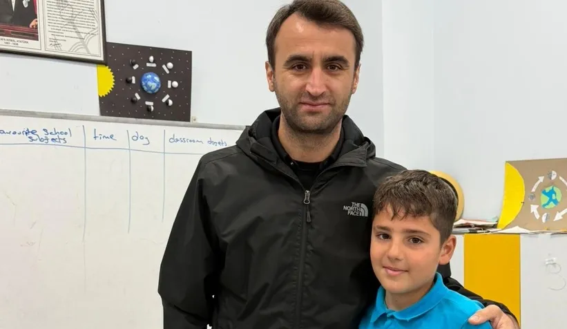 Sınıf başkanlığı vaadi gerçek oldu: Hakem Atilla Karaoğlan ziyaret etti