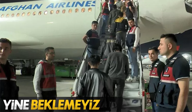 Sınır dışı edilen 178 Afgan, ülkelerine gönderildi