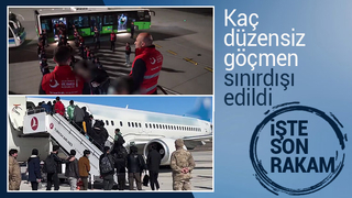 Sınır dışı edilen düzensiz göçmen sayısı açıklandı