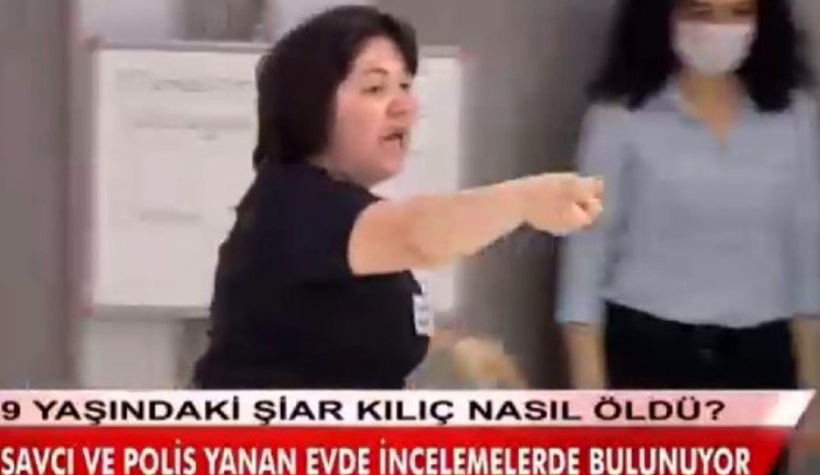 Sinir krizi geçirdi canlı yayını terk etti