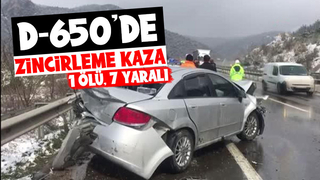  Sınırda kaza 1 ölü, 7 yaralı
