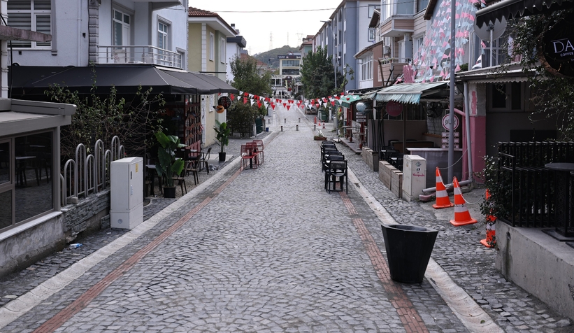 Sipahi Sokak'ta dönüşüm tamamlandı