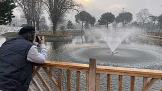  Sis ve doğa buluştu, ortaya eşsiz manzaralar çıktı