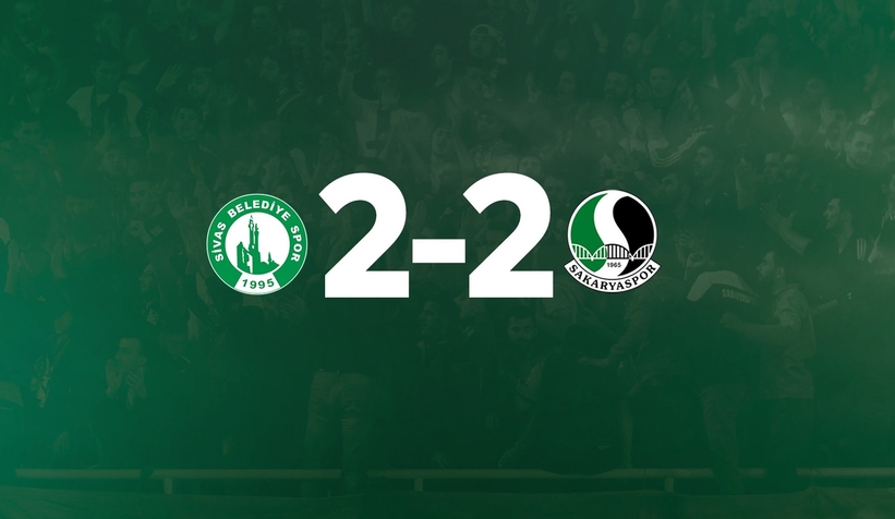 Sivas Belediyespor: 2 Sakaryaspor:2