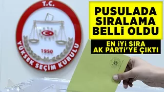 Siyasi partilerin yerel seçim pusulasındaki sıralamaları belli oldu