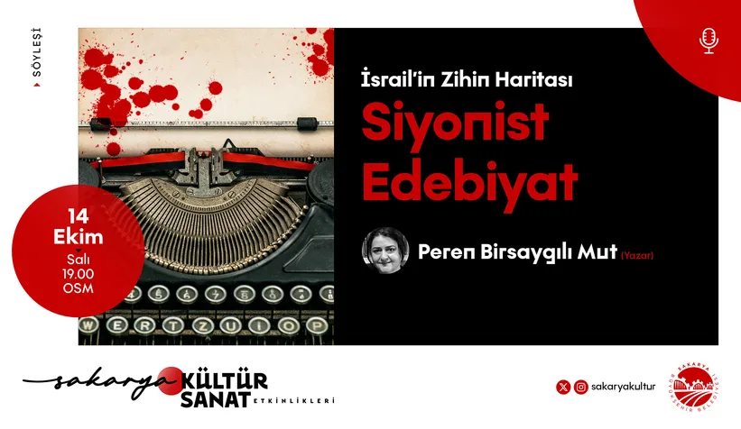 Siyonist Edebiyat OSM’de konuşulacak
