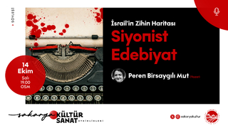 Siyonist Edebiyat OSM’de konuşulacak