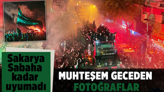 Şampiyonluk gecesinden unutulmaz kareler