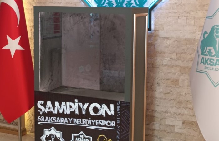 Şampiyonluk kupası çalındı