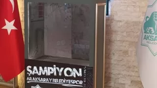 Şampiyonluk kupası çalındı
