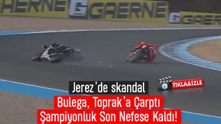 Şampiyonuk yarışında skandal; Rakibi Toprak'a çarpıp kaza yaptırdı