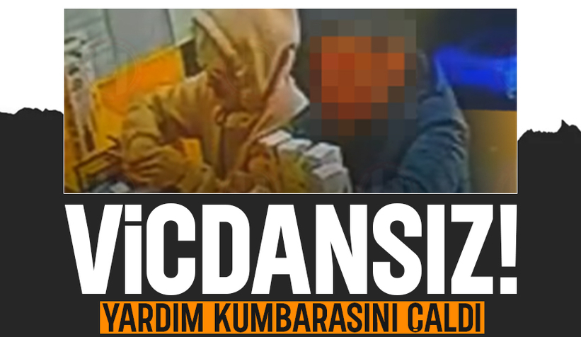 SMA hastası çocuğun yardım kumbarasını çaldı