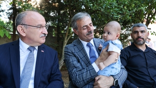 SMA Hastası Yağız Alp'in ailesine ziyaret