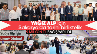 SMA hastası Yağız için 9 milyon lira bağış