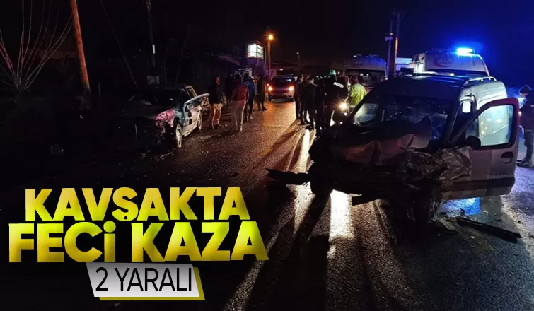 Söğütlü'de kaza: 2 yaralı