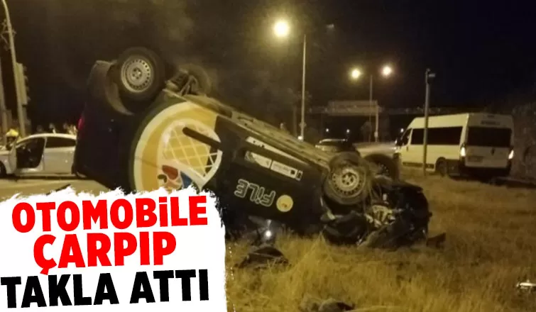 Söğütlü'de kaza