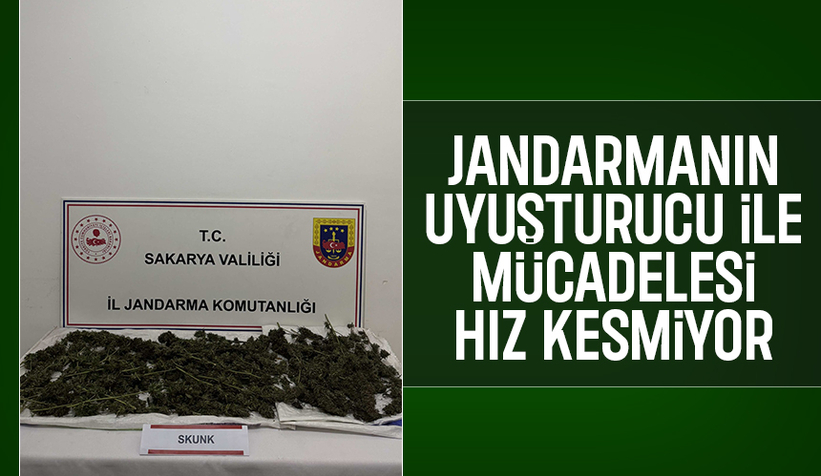 Söğütlü'de uyuşturucu baskını