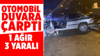 Söğütlü yolunda kaza: 1 ağır, 3 yaralı