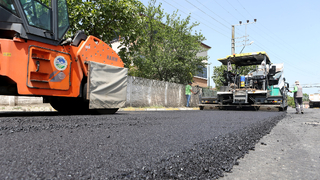 Söğütlü’de asfalt çalışmaları hız kazandı