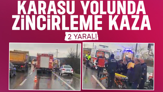 Söğütlüde zincirleme kaza