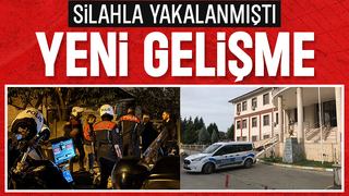 Şok uygulamada silahla yakalanan şüpheli için yeni gelişme