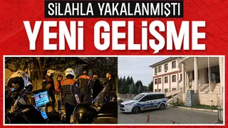 Şok uygulamada silahla yakalanan şüpheli için yeni gelişme