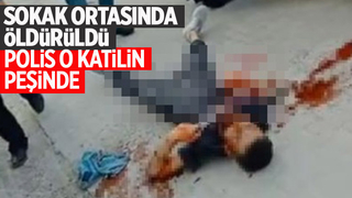 Sokak ortasında öldürüldü