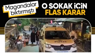 Sokak sakinleri bezmişti, karar alındı