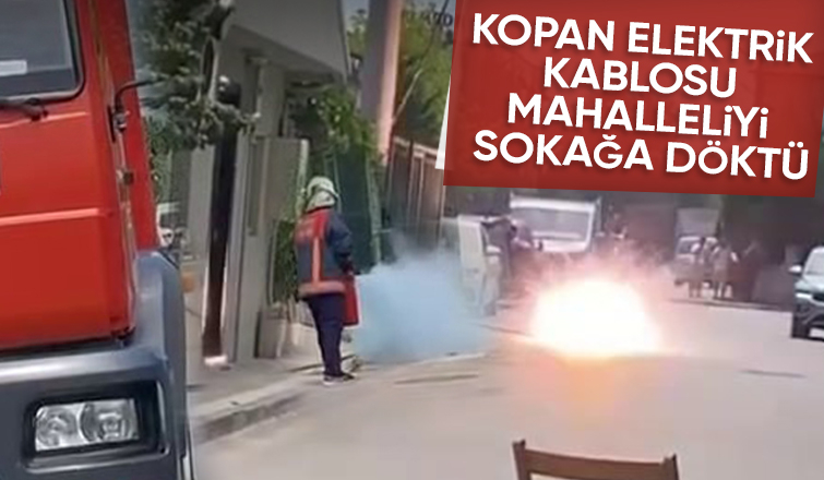 Sokakta panik anları