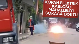 Sokakta panik anları