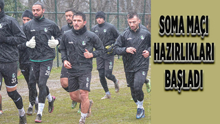 Soma maçına yağmur altında çalıştılar