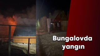 Şömine Bungalovu yaktı