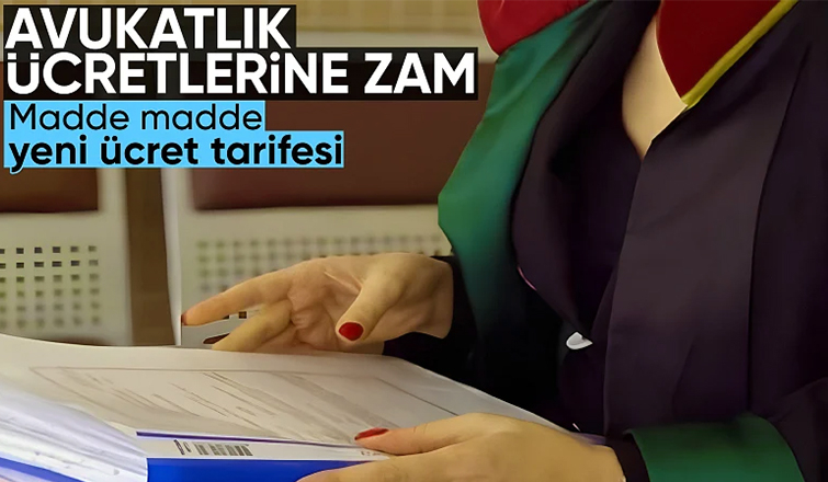 SON DAKİKA! Avukatlık asgari ücret tarifesi belirlendi